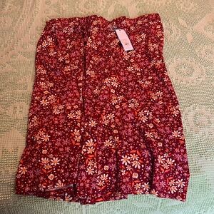 Draper James Floral Knit Midi Skirt XXL NWT